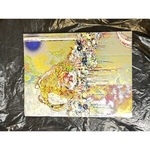 TAKASHI MURAKAMI Flower Drawing Gagosian Exhibition Booklet UNIQUE! Damaged